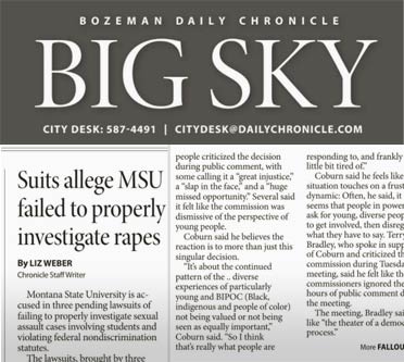 Montana State failed to properly investigate